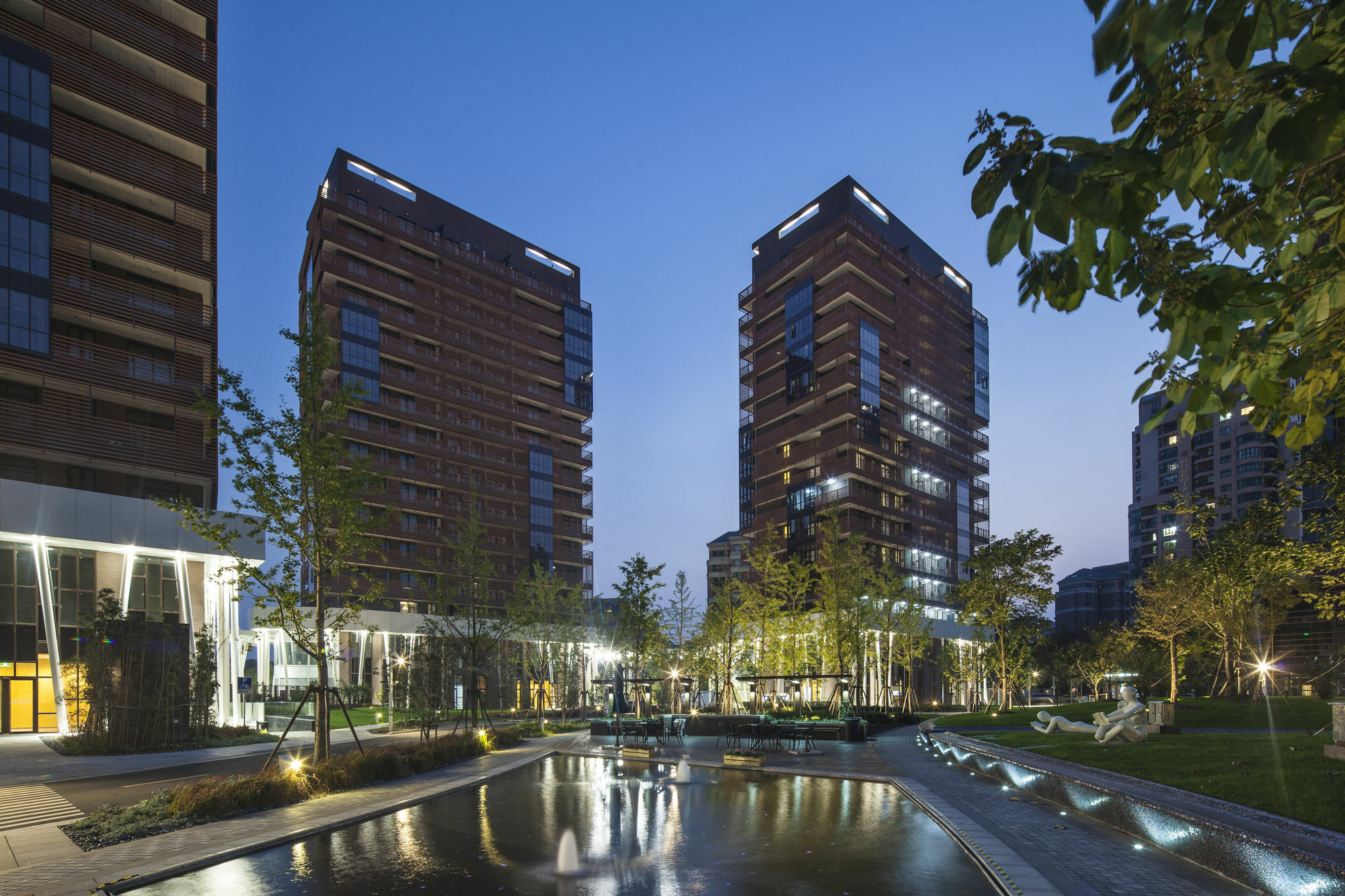 Green Court Premier Jinqiao Šanghaj Exteriér fotografie